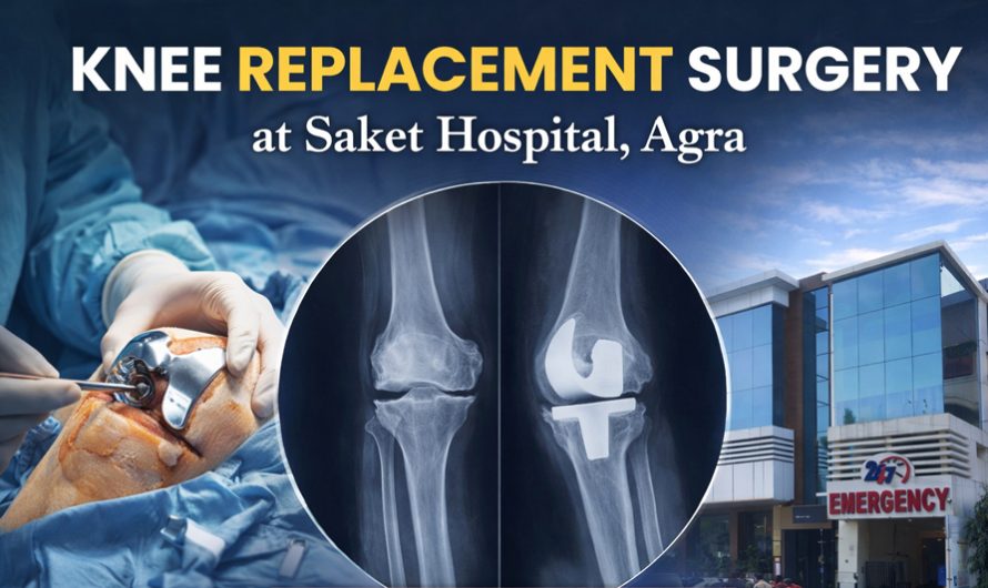 Total Knee Replacement for Osteoarthritis Knee at Saket Hospital, Agra