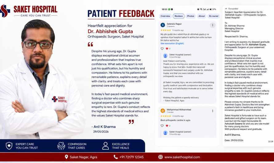 When Expertise Meets Compassion: A Patient’s Experience with Dr. Abhishek Gupta